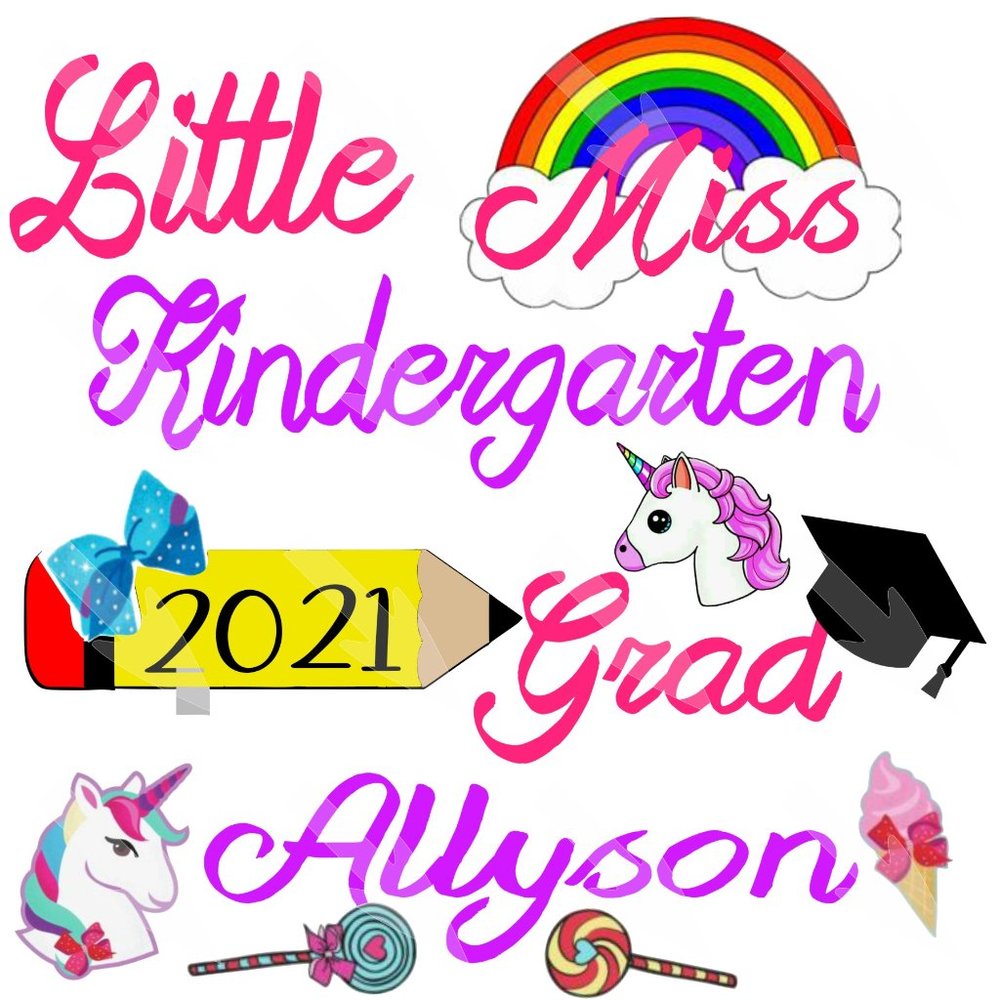 COPY - Made to Order Little Miss Kindergarten Grad